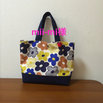 お花が可愛い トートバッグ