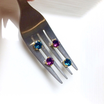 一粒♡スワロフスキーピアス#4