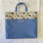 男の子リバティ◆レッスンバッグ◆キューズフォーザズー