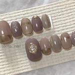 ネイルチップ◡̈ ニュアンス ネイル