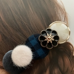ハンドメイド♡ヘアクリップ♡No.461(Blue)
