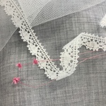 【SALE】綿トーションレース 5m　Cotton torchon lace