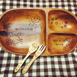 再販♡オーダーメイド♡世界でひとつの名前入りプレート★深めタイプ