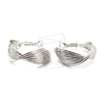 ERG-1428-R【2個入り】ツイストピアス,Twist  post Earring/30mm X 30mm