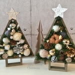【再再再販】ツリーハウス❤️　クリスマス　スタンドアレンジ  2カラー