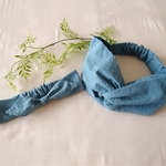 ドットミニヨン𓈒𓏸𓐍フォゲットミーノット𓆸ママとベビーのおそろいヘアバンド𓂃𓐍baby&kids hairband