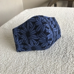 コットン刺繍レース生地の立体マスク