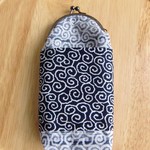 ロングがまぐち・ポケット付(青唐草)　G021 