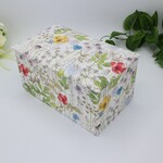 coro-cocoro様 専用　限定色！リバティ生地使用　オシャレなマスクボックス（イルマ　ホワイト系限定カラー）