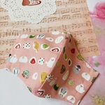 送料無料♪和菓子と小鳥のお子さま用立体マスク
