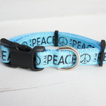 【５/５まで子供の日sale価格】19-24cm小型犬★PEACE★首輪