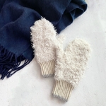 eco  fur（beige）ミトン