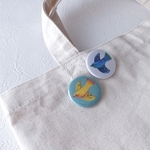 缶バッジセット(小鳥)