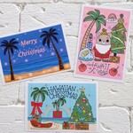 ハワイアンポストカード ３枚セット Hawaiian🌴Christmas 🎄