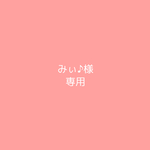 【みぃ♪様　専用】
