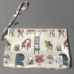 【ｔ様オーダー品】ume＊mew バッグインバッグ・ポーチ（ねこと椅子）