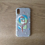 *受注製作*ミナペルホネン*sand rose*グリーンミックス*mina perhonen*iPhoneケース*iPhoneカバー*スマホケース*スマホカバー