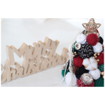 毛糸のあったかクリスマスツリー🎄🧶✨クリスマスカラー