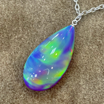  🌈京セラオパールユメカワ薄紫オーロラネックレス🌈