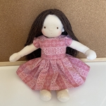 ピンクのかわいい女の子(30cm)