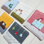 (S様ご予約品)インテリア刺繍のコースター