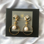 pearl ring bijou pierce