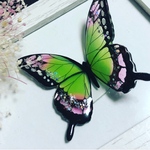 大人気☆大きめ蝶々のヘアゴム   〜花〜