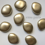 matte color nugget beads4p