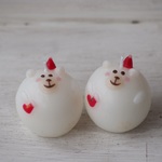 ミニシロクマ  Xmas 2個セット