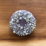 ビーズ刺繍（ヘアゴム/ブローチ）