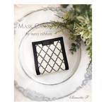 【再販】♡仮置きマスクケース♡マスクケース  WHモロッカン×black