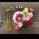 再販‼️成人式七五三和装髪飾りセット