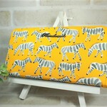 Ｎ様ご依頼品　開運(?_?)　黄色で・・・シマウマ❣❣長財布