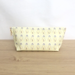 フルオープンポーチ(UFOにさらわれる柴犬)