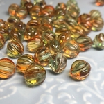 8mm　オータムカラービーズ　30ｇ(120個くらい)