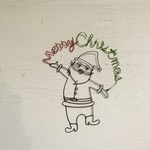 ワイヤーアート クリスマス サンタクロース Merry Christmasワイヤークラフト