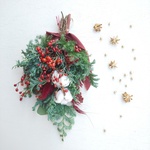 フレッシュクリスマススワッグ ☆.。.:*・゜即納