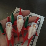 モールサンタ3人 クリスマスオーナメント♡クリスマス飾り♪