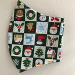 2枚で300円！🎄クリスマス柄🎄🌟　子供用立体マスク