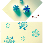 雪の結晶3個セット