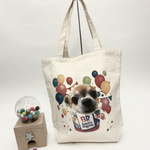 HAPPY TOTE! トートバッグ　誕生日　名入れ　オリジナル　うちのこ　マイバッグ　エコバッグ