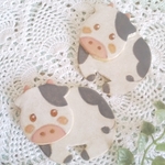 牛の箸置き2個セット