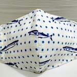 立体マスク  手ぬぐいサンマ メンズサイズ