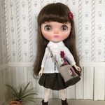 blythe outfit アネモネ刺繍セット