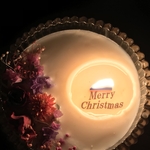 メッセージキャンドル　クリスマス