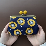 226.木玉親子がま口財布　アネモネ