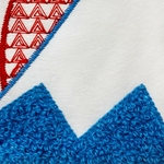 刺しゅうで作った　うれしっしゅの2021　年賀はがき　富士山と初日の出　3枚セット