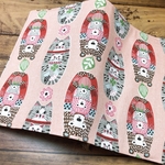 単行本ブックカバー＊くまねこpink