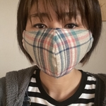 ふんわりチェック🤍💕マスク
