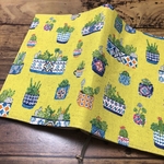 文庫本ブックカバー＊観葉植物